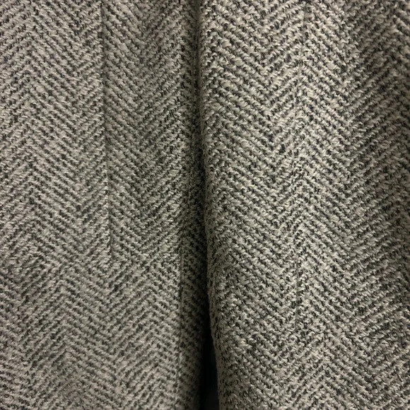Wool White Gray Blazer - Picture 4 of 7